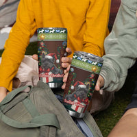 Scotland Christmas Tumbler Cup Scottish Terrier - Nollaig Chridheil - Wonder Print Shop