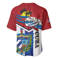 Cuba Independence Day Baseball Jersey Cuban Trogon Mix Hedychium Coronarium - Wonder Print Shop