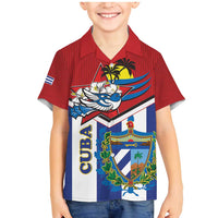 Cuba Independence Day Family Matching Mermaid Dress and Hawaiian Shirt Cuban Trogon Mix Hedychium Coronarium - Wonder Print Shop