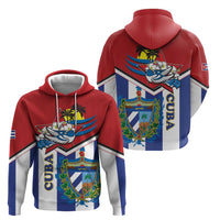 Cuba Independence Day Hoodie Cuban Trogon Mix Hedychium Coronarium - Wonder Print Shop