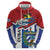 Cuba Independence Day Hoodie Cuban Trogon Mix Hedychium Coronarium - Wonder Print Shop