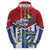 Cuba Independence Day Hoodie Cuban Trogon Mix Hedychium Coronarium - Wonder Print Shop