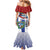Cuba Independence Day Mermaid Dress Cuban Trogon Mix Hedychium Coronarium - Wonder Print Shop
