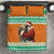 Ivory Coast Christmas Bedding Set Black Santa With Forest Elephant - Wonder Print Shop