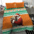 Ivory Coast Christmas Bedding Set Black Santa With Forest Elephant - Wonder Print Shop