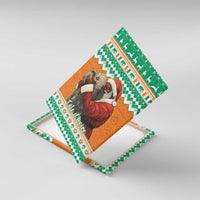 Ivory Coast Christmas Canvas Wall Art Black Santa With Forest Elephant - Wonder Print Shop