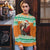 Ivory Coast Christmas Ugly Christmas Sweater Black Santa With Forest Elephant - Wonder Print Shop