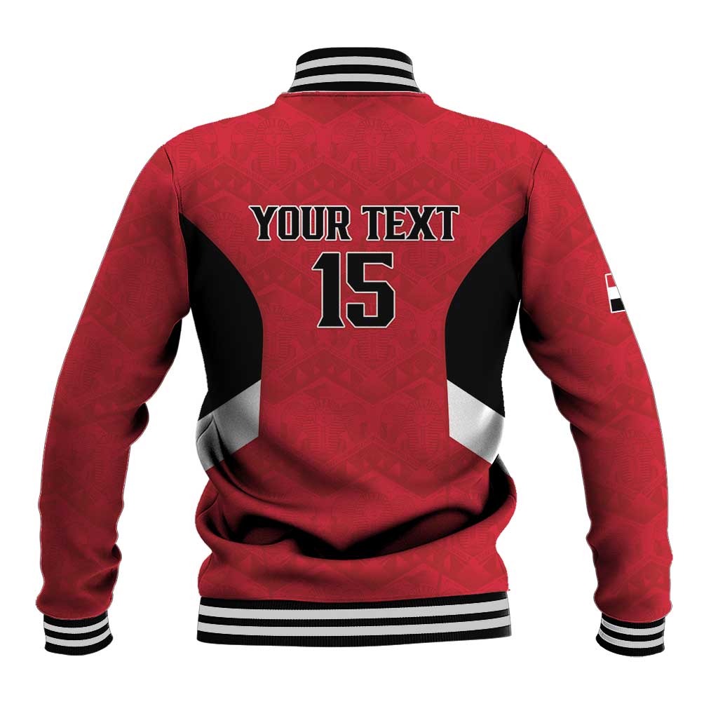 Custom Egypt Football Baseball Jacket Pharaohs Road To The World 2026 - Wonder Print Shop