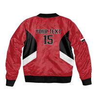 Custom Egypt Football Bomber Jacket Pharaohs Road To The World 2026 - Wonder Print Shop