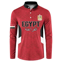 Custom Egypt Football Button Sweatshirt Pharaohs Road To The World 2026