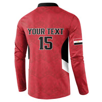 Custom Egypt Football Button Sweatshirt Pharaohs Road To The World 2026