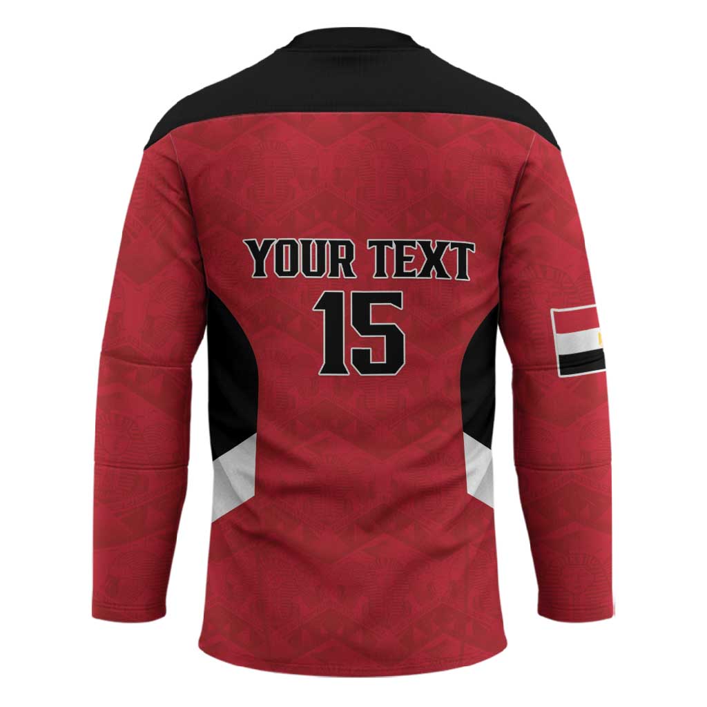 Custom Egypt Football Hockey Jersey Pharaohs Road To The World 2026 - Wonder Print Shop