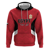 Custom Egypt Football Hoodie Pharaohs Road To The World 2026 - Wonder Print Shop