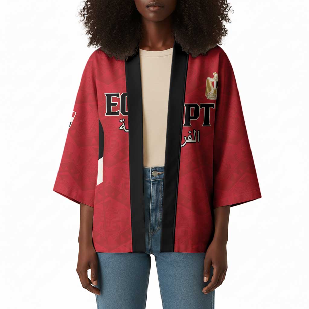 Custom Egypt Football Kimono Pharaohs Road To The World 2026 - Wonder Print Shop
