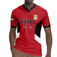 Custom Egypt Football Rugby Jersey Pharaohs Road To The World 2026 - Wonder Print Shop