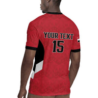 Custom Egypt Football Rugby Jersey Pharaohs Road To The World 2026 - Wonder Print Shop