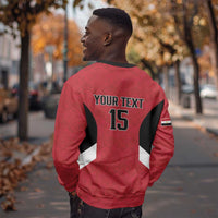 Custom Egypt Football Sweatshirt Pharaohs Road To The World 2026 - Wonder Print Shop