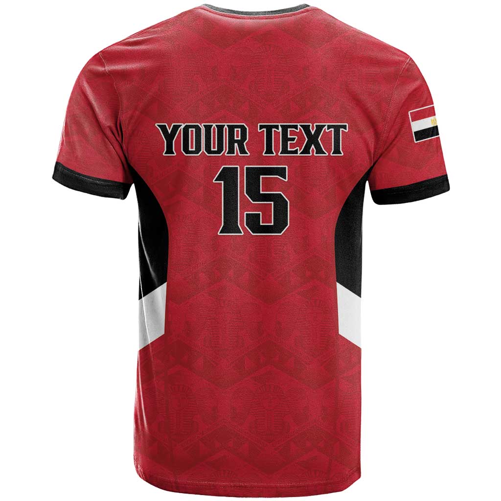 Custom Egypt Football T shirt Pharaohs Road To The World 2026 - Wonder Print Shop