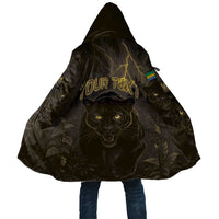Custom Gabon Football Cloak Black Panther Thunder - Wonder Print Shop