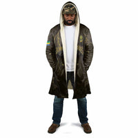 Custom Gabon Football Cloak Black Panther Thunder - Wonder Print Shop