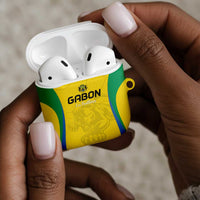 Gabon Football AirPods Case Go Champions Les Pantheres - Wonder Print Shop