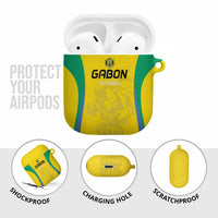 Gabon Football AirPods Case Go Champions Les Pantheres - Wonder Print Shop