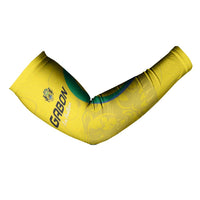 Custom Gabon Football Arm Sleeves Go Champions Les Pantheres - Wonder Print Shop