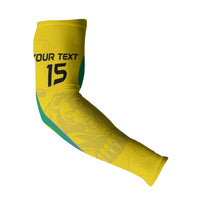 Custom Gabon Football Arm Sleeves Go Champions Les Pantheres - Wonder Print Shop