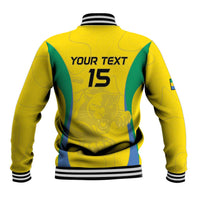 Custom Gabon Football Baseball Jacket Go Champions Les Pantheres - Wonder Print Shop