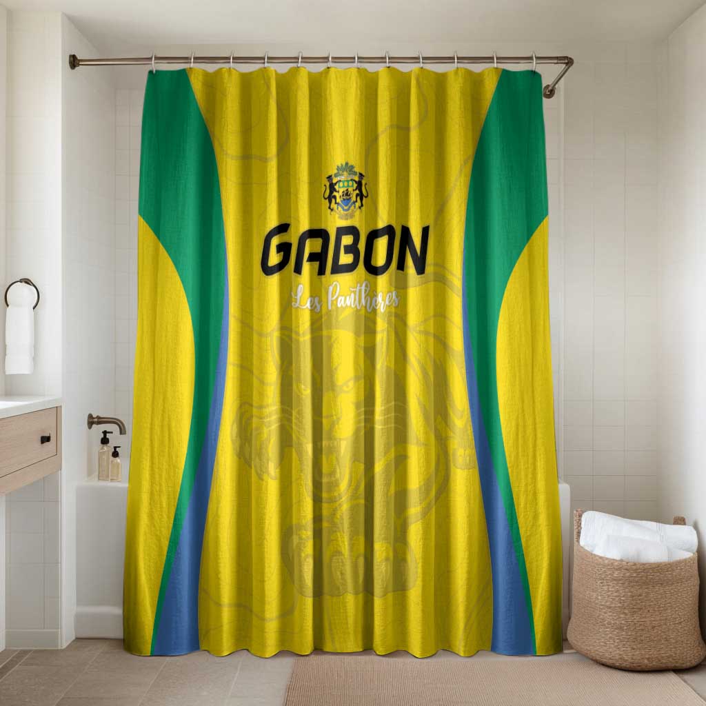 Gabon Football Bathroom Set Go Champions Les Pantheres LT15