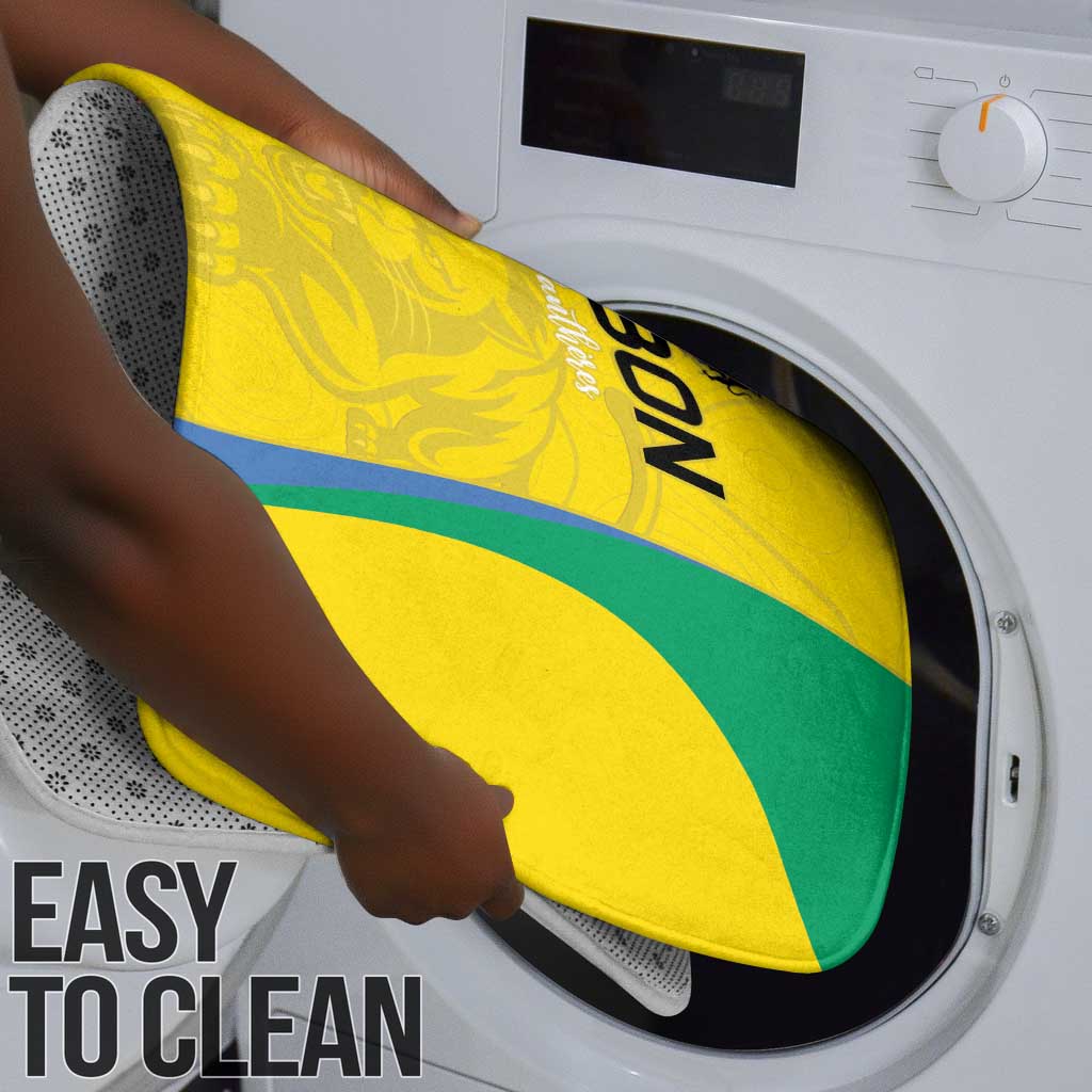 Gabon Football Bathroom Set Go Champions Les Pantheres LT15