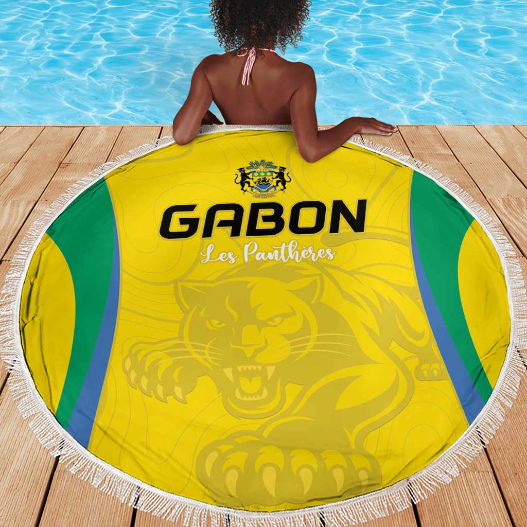 Gabon Football Beach Blanket Go Champions Les Pantheres - Wonder Print Shop