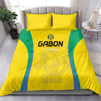 Gabon Football Bedding Set Go Champions Les Pantheres - Wonder Print Shop
