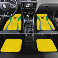 Custom Gabon Football Car Mats Go Champions Les Pantheres - Wonder Print Shop