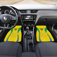 Custom Gabon Football Car Mats Go Champions Les Pantheres - Wonder Print Shop