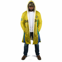 Custom Gabon Football Cloak Go Champions Les Pantheres - Wonder Print Shop