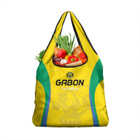 Gabon Football Grocery Bag Go Champions Les Pantheres - Wonder Print Shop