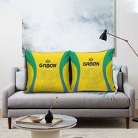 Gabon Football Pillow Cover Go Champions Les Pantheres - Wonder Print Shop