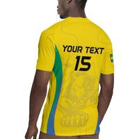 Custom Gabon Football Rugby Jersey Go Champions Les Pantheres - Wonder Print Shop