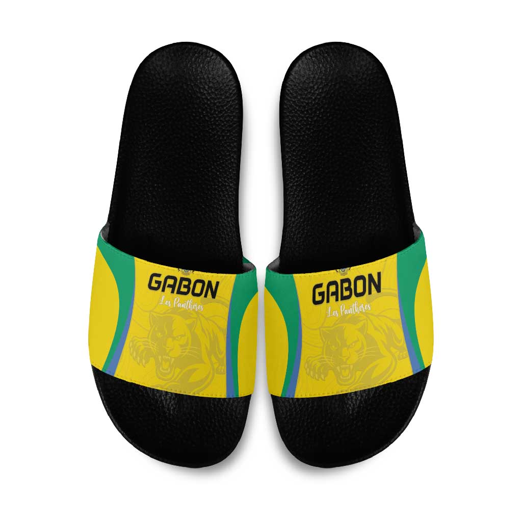 Gabon Football Slide Sandals Go Champions Les Pantheres - Wonder Print Shop