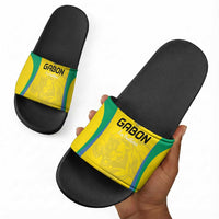 Gabon Football Slide Sandals Go Champions Les Pantheres - Wonder Print Shop