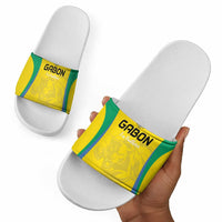 Gabon Football Slide Sandals Go Champions Les Pantheres - Wonder Print Shop