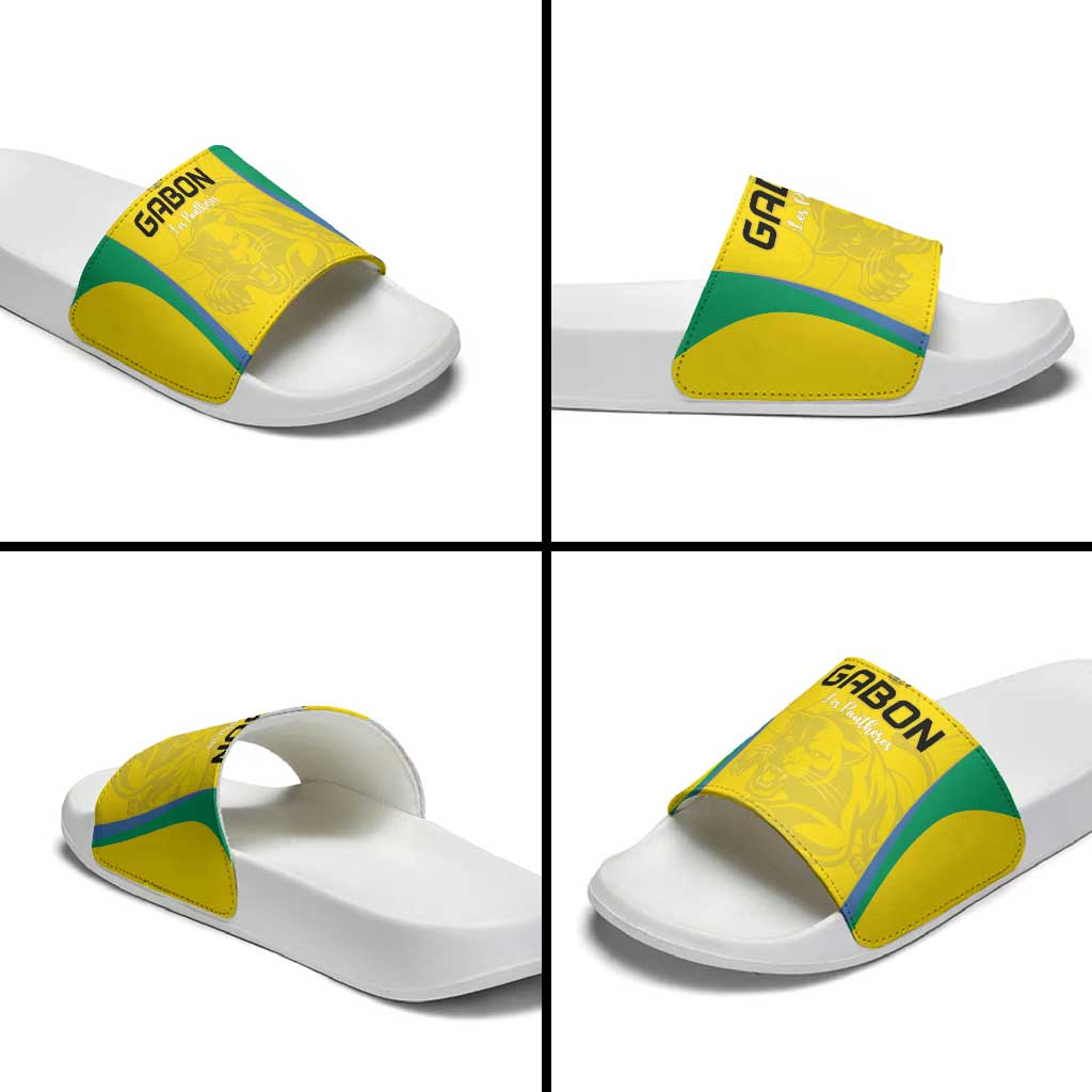 Gabon Football Slide Sandals Go Champions Les Pantheres - Wonder Print Shop