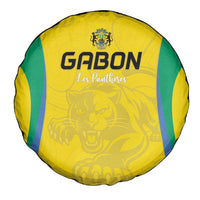 Gabon Football Spare Tire Cover Go Champions Les Pantheres - Wonder Print Shop