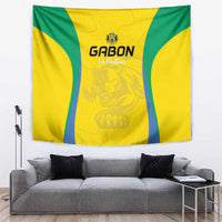 Gabon Football Tapestry Go Champions Les Pantheres - Wonder Print Shop