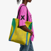 Gabon Football Tote Bag Go Champions Les Pantheres - Wonder Print Shop