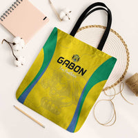 Gabon Football Tote Bag Go Champions Les Pantheres - Wonder Print Shop