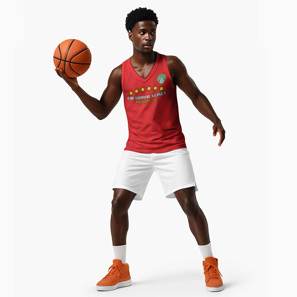Custom Equatorial Guinea Football Basketball Jersey Go Nzalang Nacional Go - Wonder Print Shop