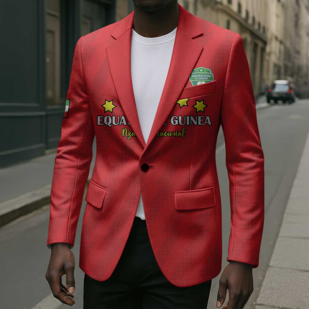 Custom Equatorial Guinea Football Blazer Go Nzalang Nacional Go - Wonder Print Shop