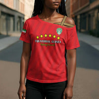 Custom Equatorial Guinea Football Cross Shoulder Shirt Go Nzalang Nacional Go - Wonder Print Shop